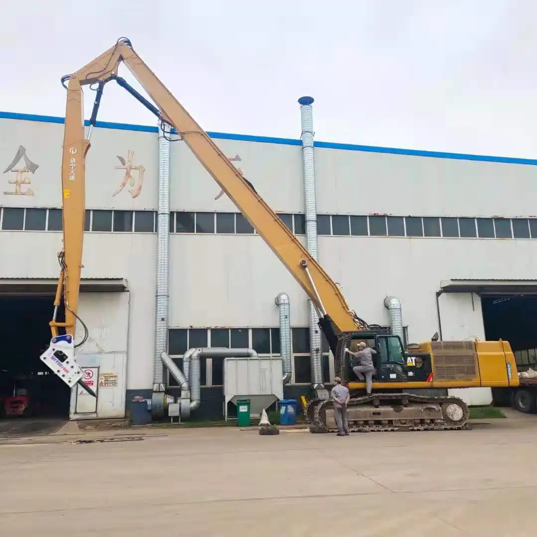 Excavator Three Section Demolition Boom Components